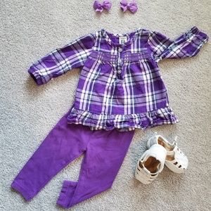 Purple plaid